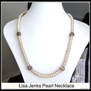 Vintage Lisa Jenks Pearl Necklace